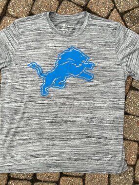 Nike Dri-Fit Detroit Lions NFL Football T Shirt Sz XL